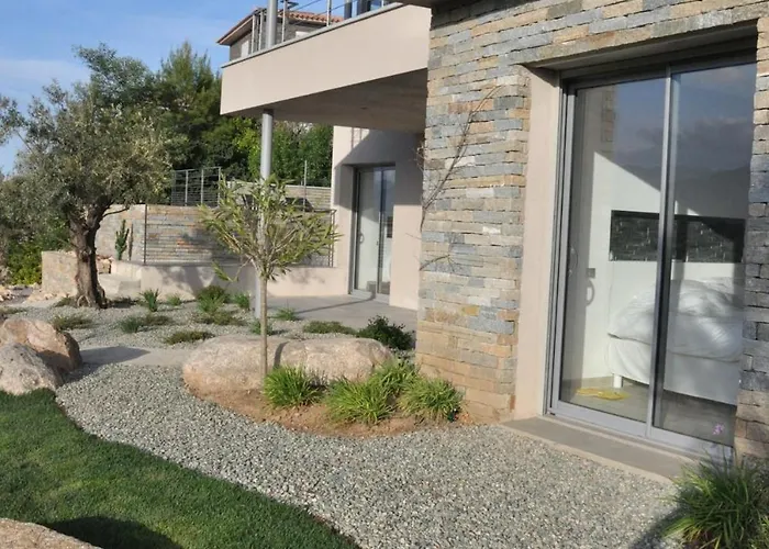 Magnifique Avec Piscine Chauffée, Vue Et Montage Villa Porto Vecchio